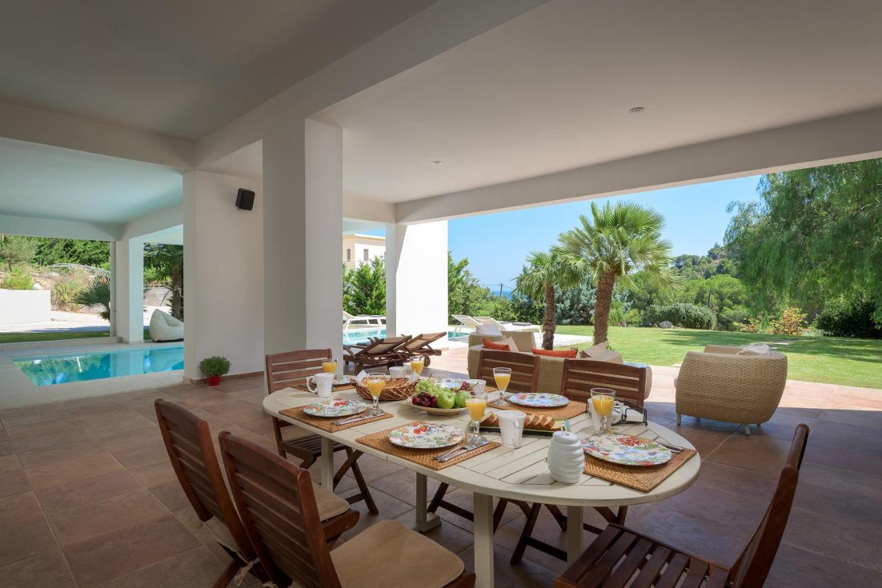 Ixian Hilltop Villa Ialysos  Exterior photo