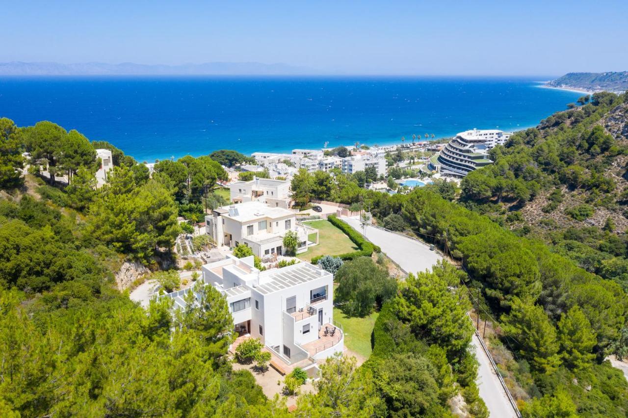 Ixian Hilltop Villa Ialysos  Exterior photo